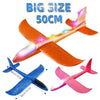 LED Flashing Foam Glider Plane (33cm Crash-Resistant Outdoor Toy)