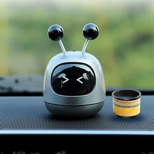 Smart Robot Car Air Freshener & Aromatherapy Diffuser (Dashboard Decor)