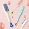 3D Air Cushion Self-Cleaning Hair Brush (One-Click Hair Removal)