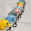 Interactive Chomping Shark Keychain (Pull & Bite Fidget Toy)