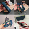 Trendy Silicone Sunglasses & Makeup Pouch (Drop-Proof Travel Case)