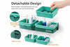 No-Drill Wall Mounted Bathroom Shelf (Dual Compartment) - Strong Adhesive