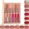 Velvet Matte Liquid Lipstick Set (12 Stunning Shades) - Waterproof & Long Lasting