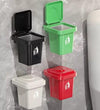 2-in-1 Wall Mounted Ashtray & Mini Dustbin (Stainless Steel)
