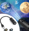 360° Earth & Planet Projection Lamp (Aesthetic USB Night Light)