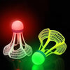Glow-in-the-Dark LED Badminton Shuttlecocks (Pack of 2)