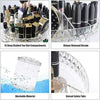 360° Rotating Makeup Organizer (Adjustable Acrylic Display)
