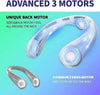 360° Bladeless Neck Fan (Rechargeable Wearable Cooler)
