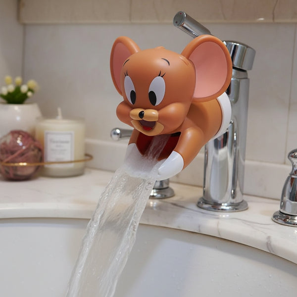 Fun Cartoon Faucet Extender for Kids (Safe Handwashing Helper)