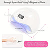Professional 48W UV/LED Nail Lamp (Smart Auto-Sensor Gel Dryer)