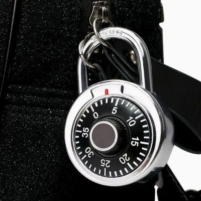 Heavy-Duty Dial Combination Lock (Keyless Security) - Stainless Steel