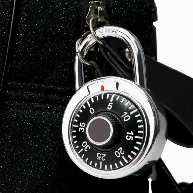 Heavy-Duty Dial Combination Lock (Keyless Security) - Stainless Steel