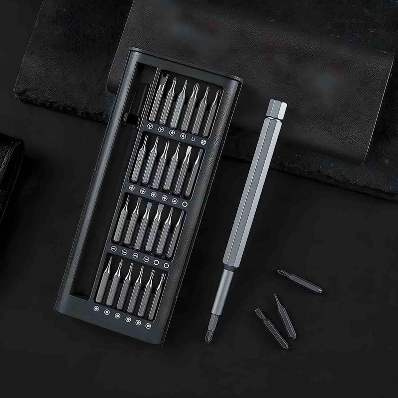 Magnetic 24-in-1 Precision Screwdriver Set (Premium Aluminium Kit)