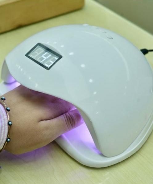 Professional 48W UV/LED Nail Lamp (Smart Auto-Sensor Gel Dryer)