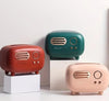 Retro Radio Tissue Box Cover (Aesthetic Vintage Decor)