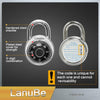 Heavy-Duty Dial Combination Lock (Keyless Security) - Stainless Steel