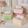 Aesthetic Bow Tissue Box Cover (Pastel Room Decor)