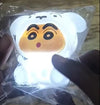 Crayon Shin-chan Shiro Night Light (Soft Silicone LED) - The Cutest Sleep Companion
