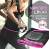 Sweat & Sculpt Waist Trimmer Belt (Fat Burner & Lumbar Support)