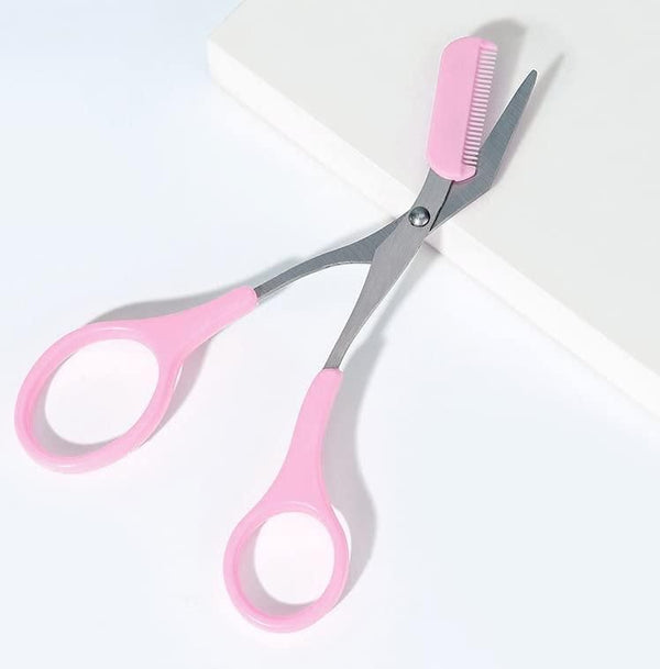 Pro-Precision 2-in-1 Eyebrow Trimmer & Shaping Scissors