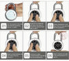 Heavy-Duty Dial Combination Lock (Keyless Security) - Stainless Steel