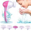 5-in-1 Electric Facial Cleanser & Massager (Portable Spa Brush)
