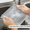Non-Scratch Wire Dishwashing Rags (Pack of 10) - Heavy Duty & Reusable