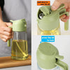 2-in-1 Premium Glass Oil Dispenser & Sprayer (500ml)