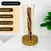 Crystal Diamond Table Lamp (3-Color Touch Control) - USB Rechargeable