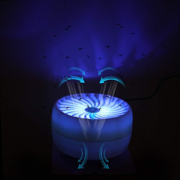 Ultra-Quiet UV Mosquito Killer Lamp (Safe Indoor Bug Trap)