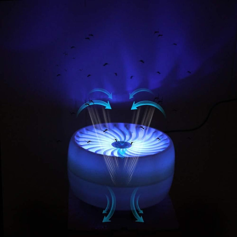 Ultra-Quiet UV Mosquito Killer Lamp (Safe Indoor Bug Trap)
