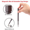 Magnetic 24-in-1 Precision Screwdriver Set (Premium Aluminium Kit)