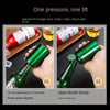 Automatic Pop-Top Bottle Opener (Magnetic Cap Catcher) - Stainless Steel