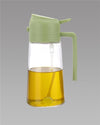 2-in-1 Premium Glass Oil Dispenser & Sprayer (500ml)