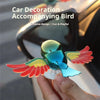 Wind-Powered Flying Bird Car Ornament (Kinetic Flapping Wings)