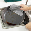 Non-Scratch Wire Dishwashing Rags (Pack of 10) - Heavy Duty & Reusable