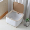 Minimalist Desktop Trash Bin (Aesthetic Push-Button Organizer)