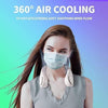 360° Bladeless Neck Fan (Rechargeable Wearable Cooler)